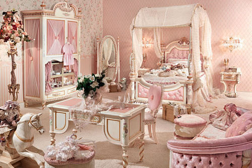 Chambre d'enfant rose - DOLLY - Riva Mobili D'Arte - pour fille