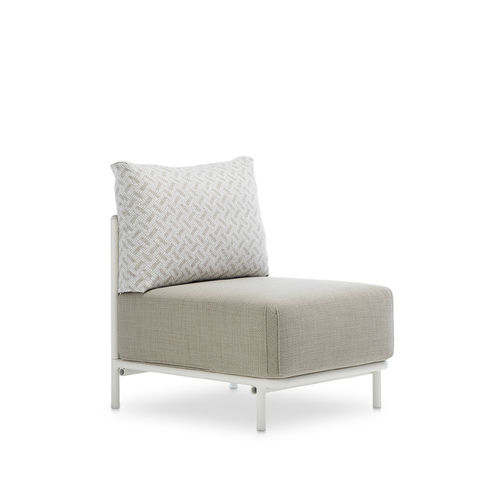 Chauffeuse contemporaine - QUEEN - Roberti Rattan - en tissu / en mousse de polyuréthane / en polyester