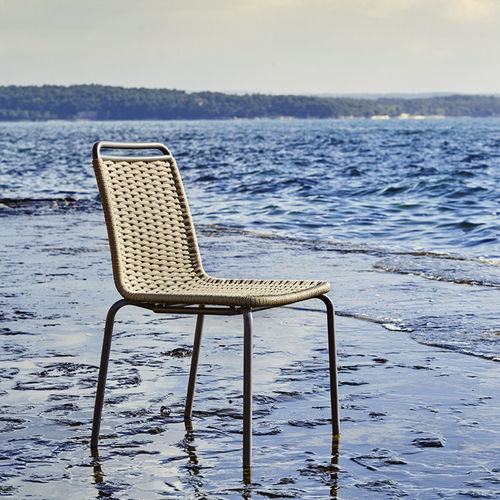 Chaise contemporaine - PORTOFINO - Roberti Rattan - d'extérieur / d'intérieur / en corde