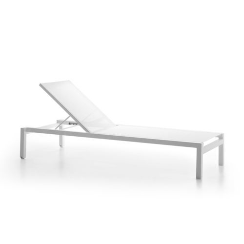 Bain de soleil contemporain - SAMBA RIO - Roberti Rattan - en Batyline® / en Textilene® / en aluminium thermolaqué