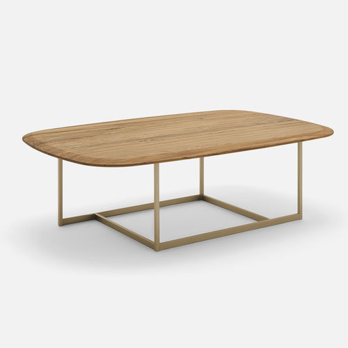 Table basse contemporaine - 932 - Rolf Benz Ag & KG - en chêne / en bois massif / en verre