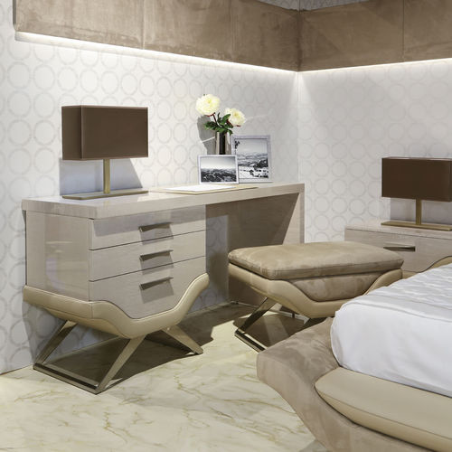 Console contemporaine - PURO - SAN MARCO - en bois laqué / avec piètement en métal / rectangulaire
