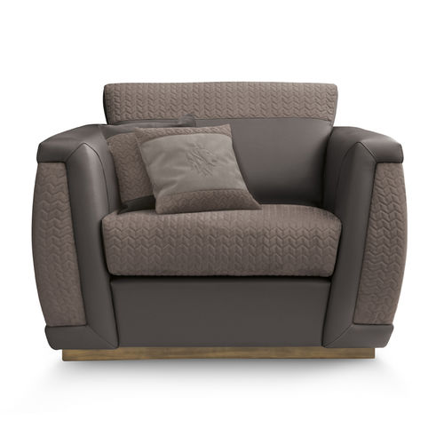 Fauteuil contemporain - OSCAR - SAN MARCO - en cuir / avec coussin amovible / Home Cinéma