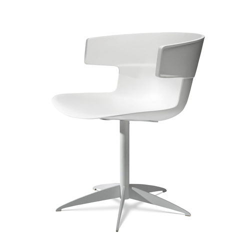 Chaise contemporaine - FLORA - Sawaya & Moroni - d'intérieur / en polyuréthane / piètement étoile