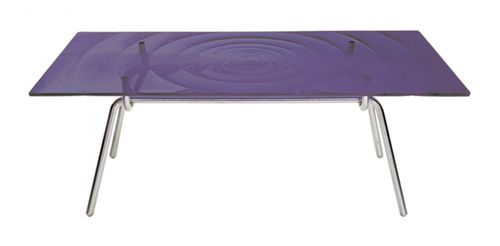 Table contemporaine - FERGUS - Sawaya & Moroni - en plastique / en acier / rectangulaire