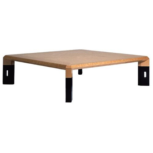 Table basse contemporaine - REPLAY TB - Sawaya & Moroni - en placage de bois / en érable / carrée
