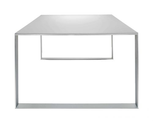 Table contemporaine - DP - Sawaya & Moroni - en aluminium / rectangulaire
