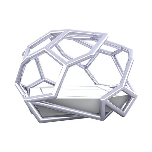 Lit double - NESS - Sawaya & Moroni - design original / en métal