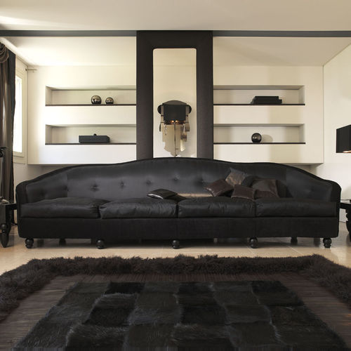 Canapé contemporain - QUADRIVANO - Scandal Home Couture - en velours / en soie / avec accoudoirs