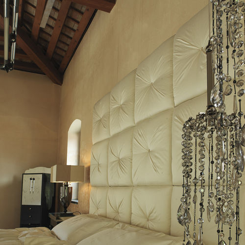 Tête de lit pour lit double - CAPITONNE - Scandal Home Couture - contemporaine / en soie / beige