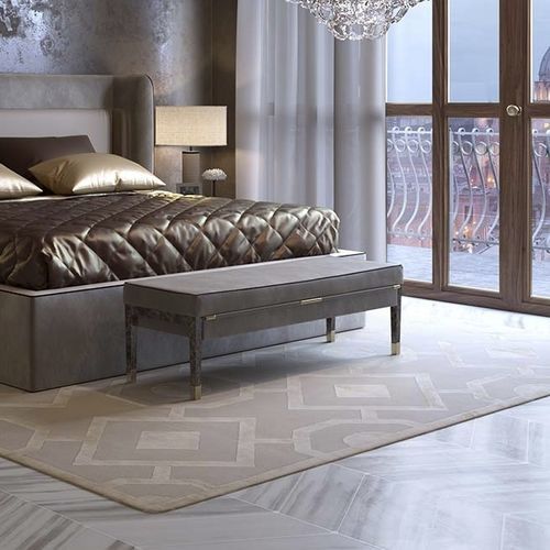 Bout de lit contemporain - PRIVEE’ - Scandal Home Couture - en cuir / résidentiel