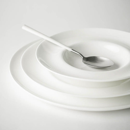 Assiette ronde - AURA - Schoenhuber Franchi - professionnelle / uni / blanche