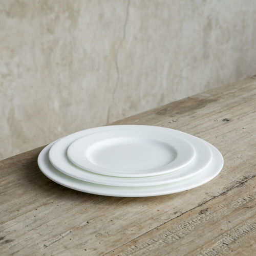 Assiette plate - VICTORIA - Schoenhuber Franchi - ronde / professionnelle / uni