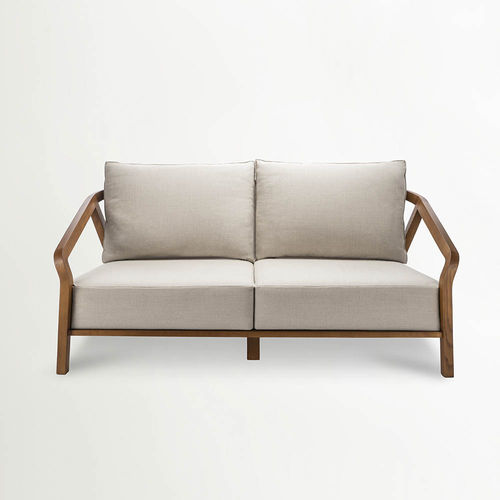 Canapé contemporain - PURE - Schoenhuber Franchi - en tissu / avec accoudoirs / avec coussin amovible