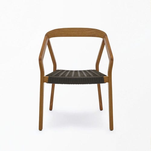 Chaise contemporaine - PURE - Schoenhuber Franchi - d'extérieur / d'intérieur / en corde