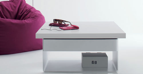 Table contemporaine - VELA - Sedit - en stratifié / carrée / transformable
