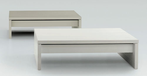 Table contemporaine - YOYO - Sedit - en bois laqué / rectangulaire / à hauteur réglable