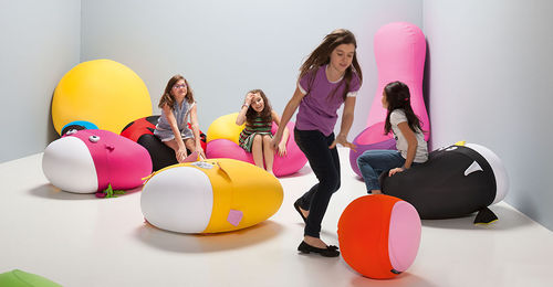 Pouf design original - ANIMALS - Sedit - en tissu / gonflable