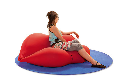 Pouf design original - KISS-KISS - Sedit - en tissu / gonflable