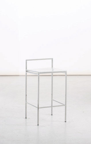 Tabouret de bar contemporain - JULY MAX - Sedit - avec piètement en métal / blanc