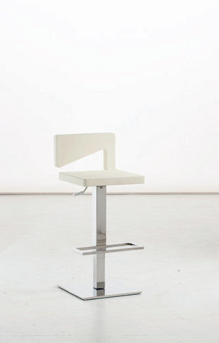 Chaise de bar contemporaine - THESIS AIR - Sedit - en métal / piètement central / résidentielle