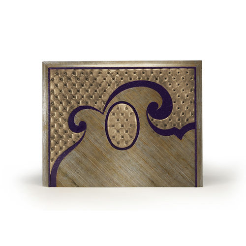 Tête de lit pour lit double - ETRUSKA - Sergio Villa Mobilitaly - de style / en bois / en cuir