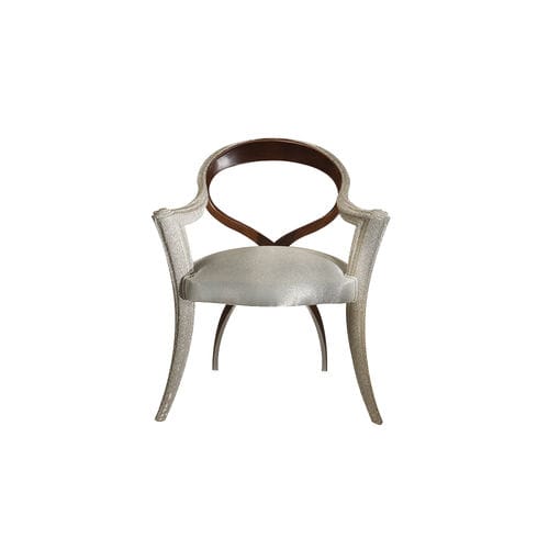 Chaise de style - Opus - Sergio Villa Mobilitaly - d'intérieur / en tissu / en cuir