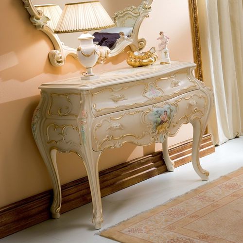 Commode sur pieds hauts - IRIDE  - Silik - de style / en bois / en bois laqué