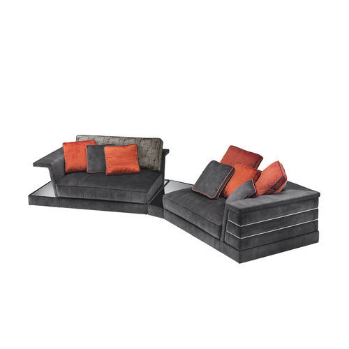 Canapé modulable - Madison-Air - Siwa Soft Style Home - contemporain / en doupion de soie / avec accoudoirs