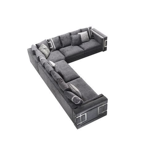 Canapé modulable - vertigo - Siwa Soft Style Home - d'angle / contemporain / en tissu