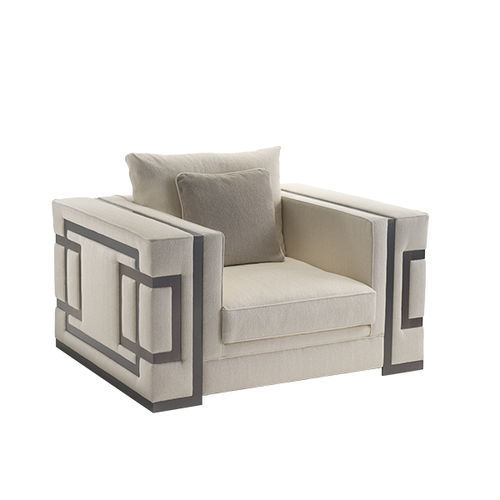 Fauteuil contemporain - Vertigo  - Siwa Soft Style Home - en tissu / en bois massif / en contreplaqué