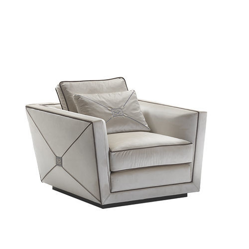 Fauteuil contemporain - Extrò - Siwa Soft Style Home - en tissu / en bois massif / en contreplaqué