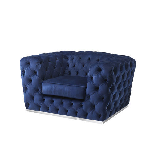 Fauteuil chesterfield - Must  - Siwa Soft Style Home - en tissu / en bois massif / en contreplaqué
