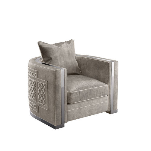Fauteuil contemporain - VERT  - Siwa Soft Style Home - en tissu / en bois massif / en contreplaqué