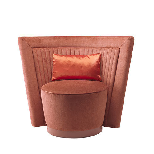 Fauteuil design original - Layla - Siwa Soft Style Home - en tissu / en bois massif / en contreplaqué