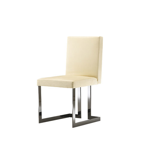 Chaise contemporaine - Vertigo - Siwa Soft Style Home - d'intérieur / en tissu / avec piètement en métal chromé