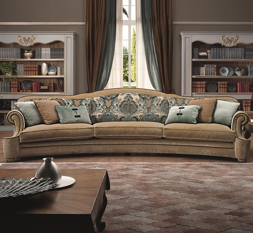 Canapé contemporain - Palais Royal - Siwa Soft Style Home - en tissu / marron / multiplace