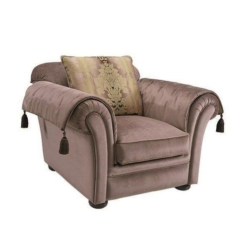 Fauteuil contemporain - Eduard - Siwa Soft Style Home - en tissu / en bois massif / avec coussin amovible