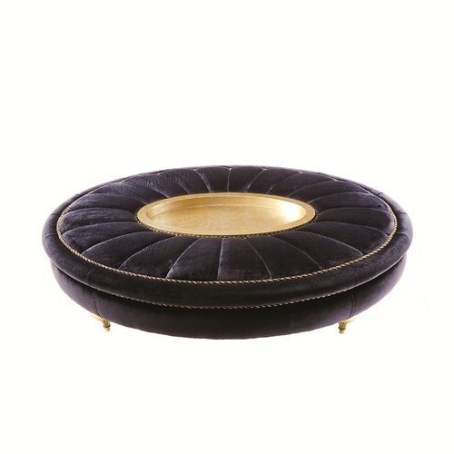 Repose-pied contemporain - Premier Dame - Siwa Soft Style Home - en tissu / rond