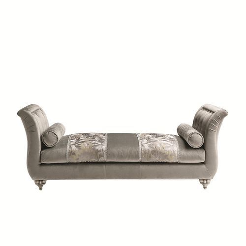 Méridienne contemporaine - First Lady  - Siwa Soft Style Home - en tissu / en bois massif / avec piètement en hêtre