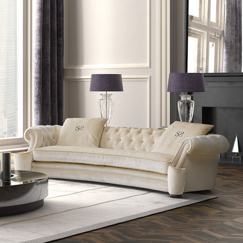 Canapé chesterfield - Chester - Siwa Soft Style Home - en tissu / avec accoudoirs / avec coussin amovible