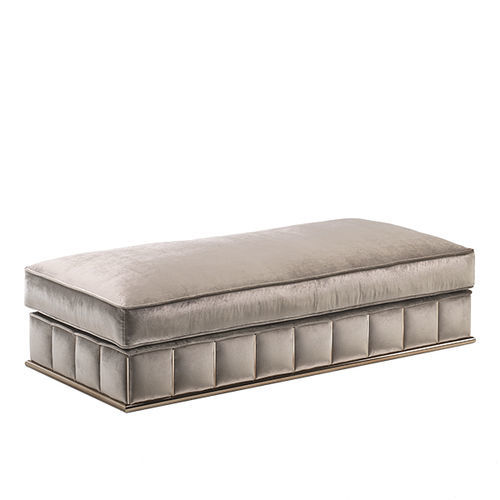 Pouf contemporain - Reflex  - Siwa Soft Style Home - en tissu / rectangulaire / tapissé