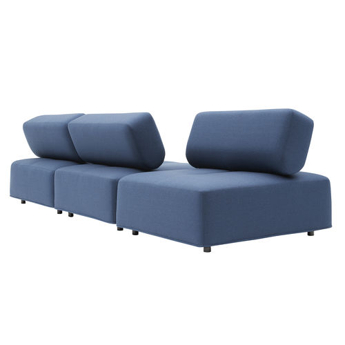 Canapé modulable - CABALA - SOFTLINE - contemporain / en tissu / avec revêtement amovible