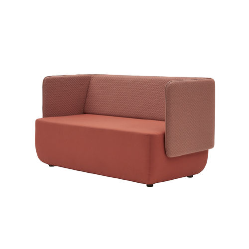 Canapé contemporain - OPERA - SOFTLINE - en tissu / avec accoudoirs / avec revêtement amovible