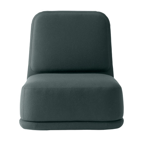 Chauffeuse contemporaine - STANDBY High - SOFTLINE - en tissu / avec revêtement amovible / couleur personnalisable