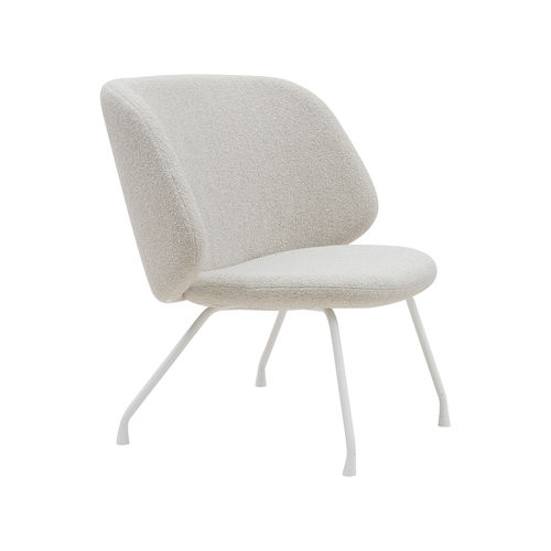 Fauteuil contemporain - EVY - SOFTLINE - en tissu / avec revêtement amovible / couleur personnalisable