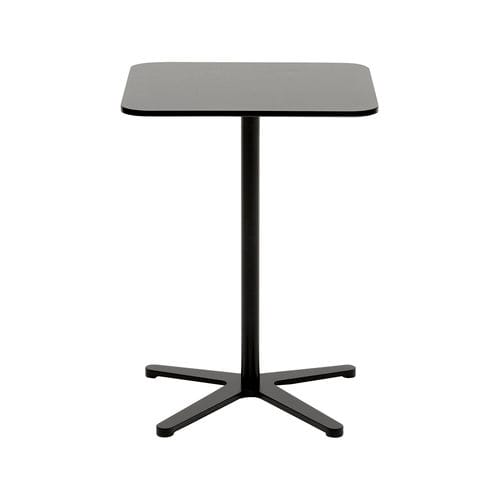 Table d'appoint contemporaine - XO FIX - SOFTLINE - en acier / avec piètement en acier / carrée
