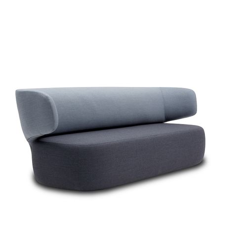 Canapé contemporain - BASEL - SOFTLINE - en tissu / avec revêtement amovible / avec accoudoirs