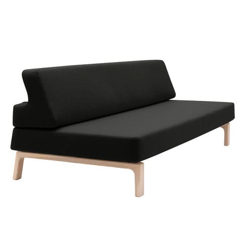 Canapé lit - LAZY - SOFTLINE - design scandinave / en tissu / avec revêtement amovible