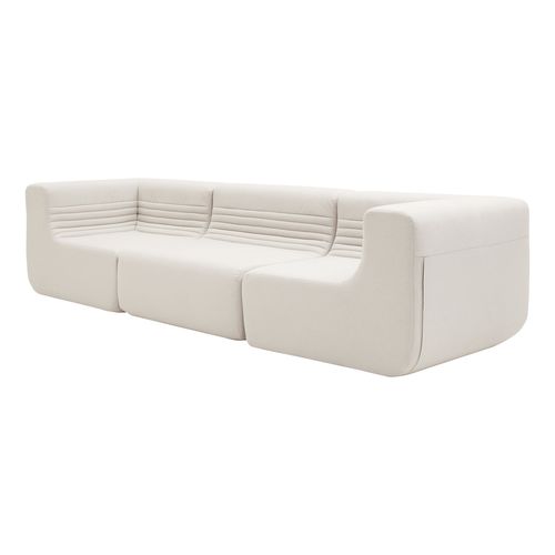 Canapé modulable - LOFT - SOFTLINE - contemporain / d'extérieur / en tissu